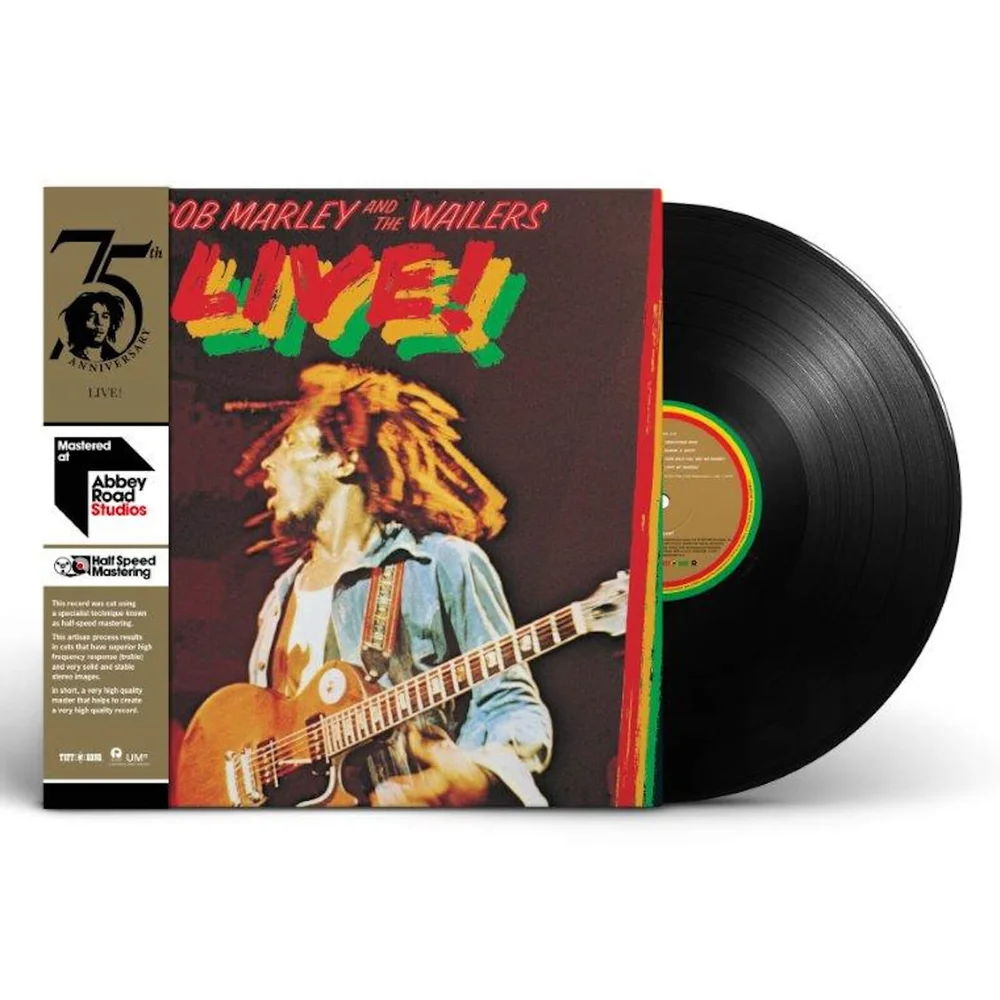 Bob Marley & The Wailers - Live! (Half-Speed Master) LP Afbeelding 1