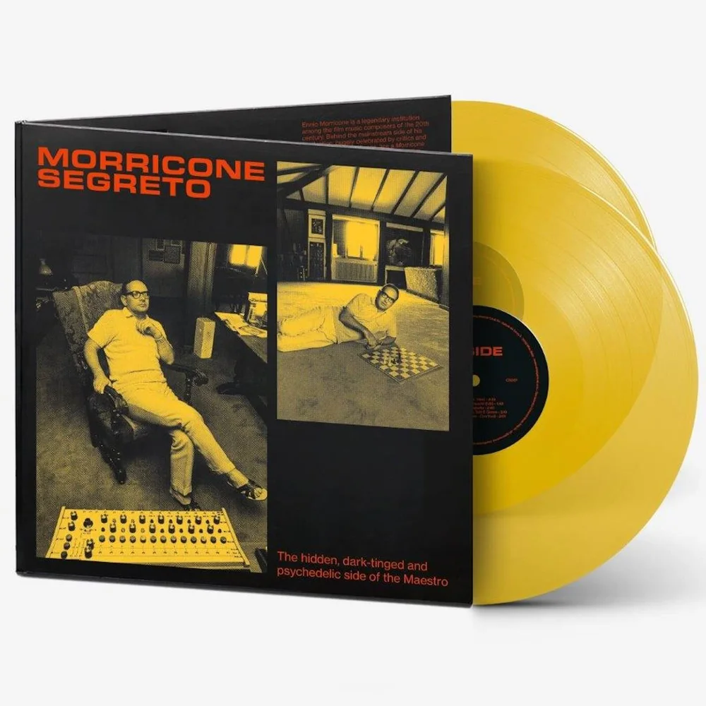 Ennio Morricone - Morricone Segreto 2xLP+18 cm (Gele Limited Edition) Afbeelding 1