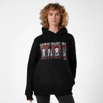 Ghostbusters Line-Up Hoodie - Zwart