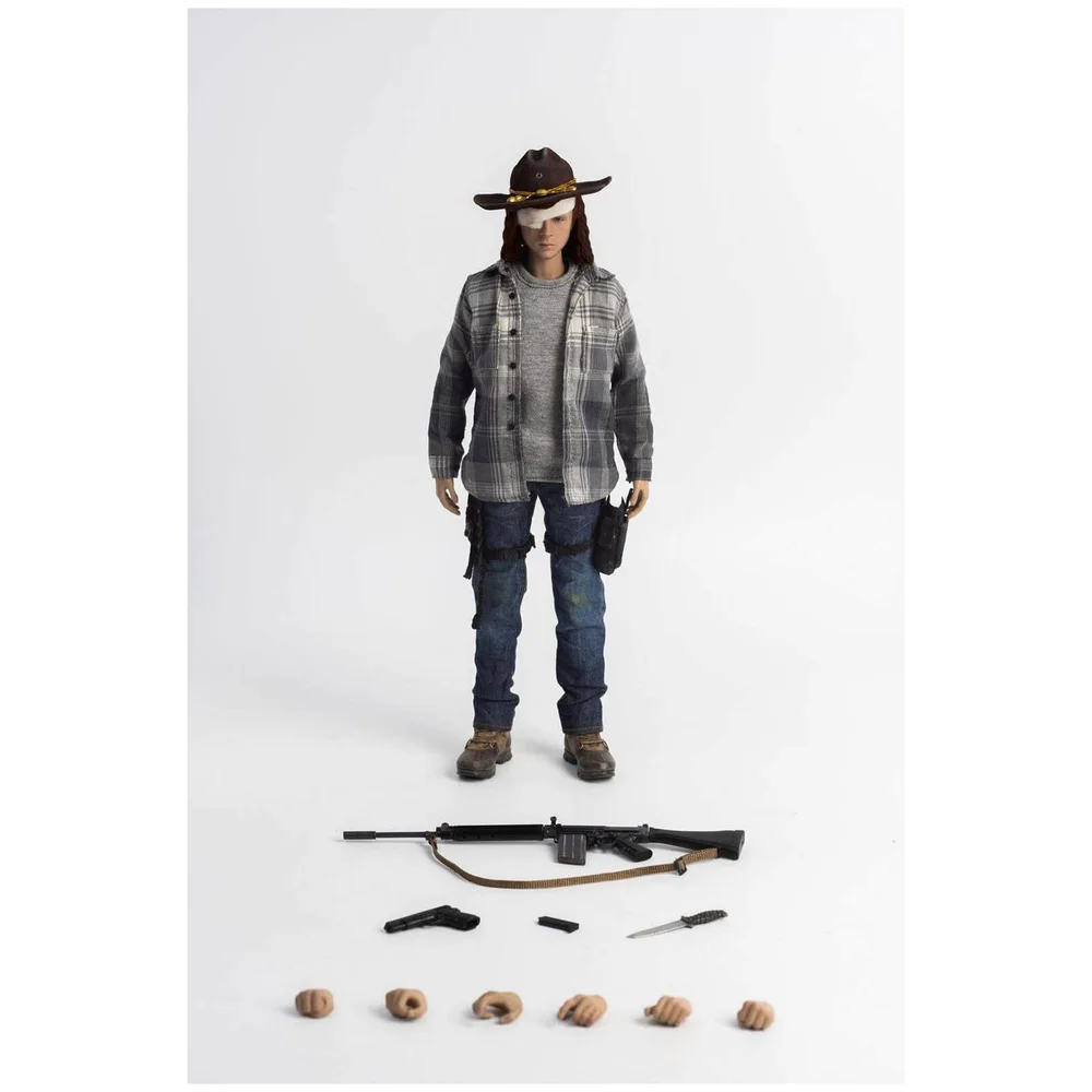 ThreeZero 1:6 The Walking Dead - Carl Grimes 1/6de schaal Actiefiguur Afbeelding 1