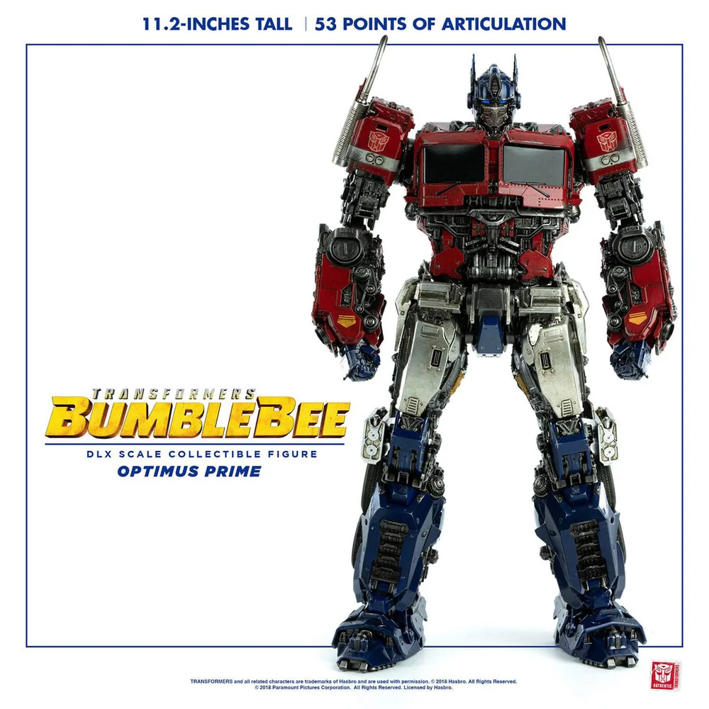 ThreeZero Transformers: Bumblebee DLX Scale Collectible Figure - Optimus Prime Afbeelding 1