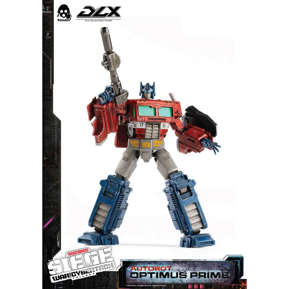 ThreeZero War for Cybertron – Deluxe Optimus Prime Action Figure Afbeelding 1