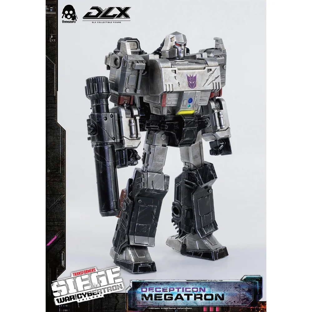 ThreeZero War for Cybertron Trilogy – Deluxe Megatron Action Figure Afbeelding 1