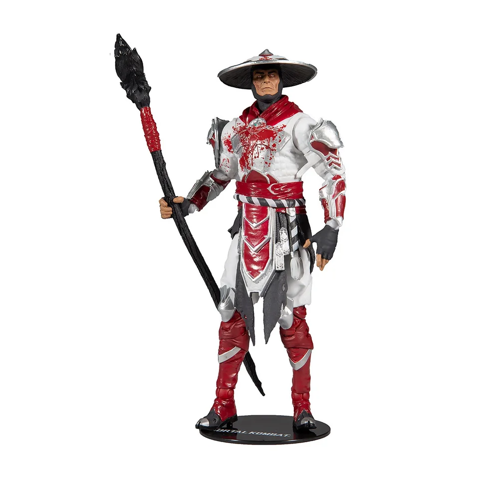 McFarlane Mortal Kombat 4 18 cm Figuren - Raiden - Bloody Actiefiguur Afbeelding 1