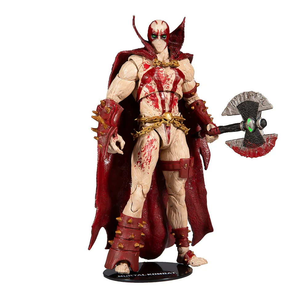 McFarlane Mortal Kombat 4 18 cm Figuren - Spawn - Bloody Actiefiguur Afbeelding 1