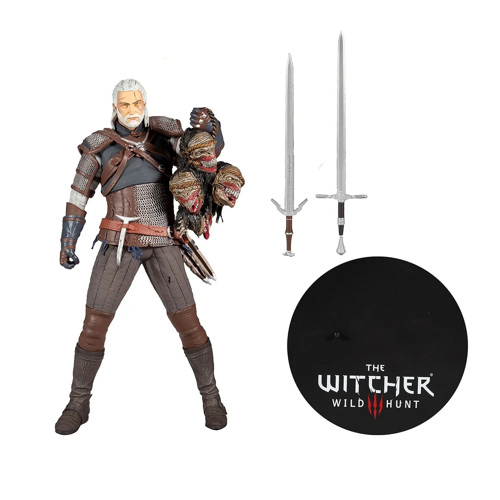 McFarlane The Witcher 3: Wild Hunt 30 cm Actiefiguur - Geralt Of Rivia Afbeelding 1