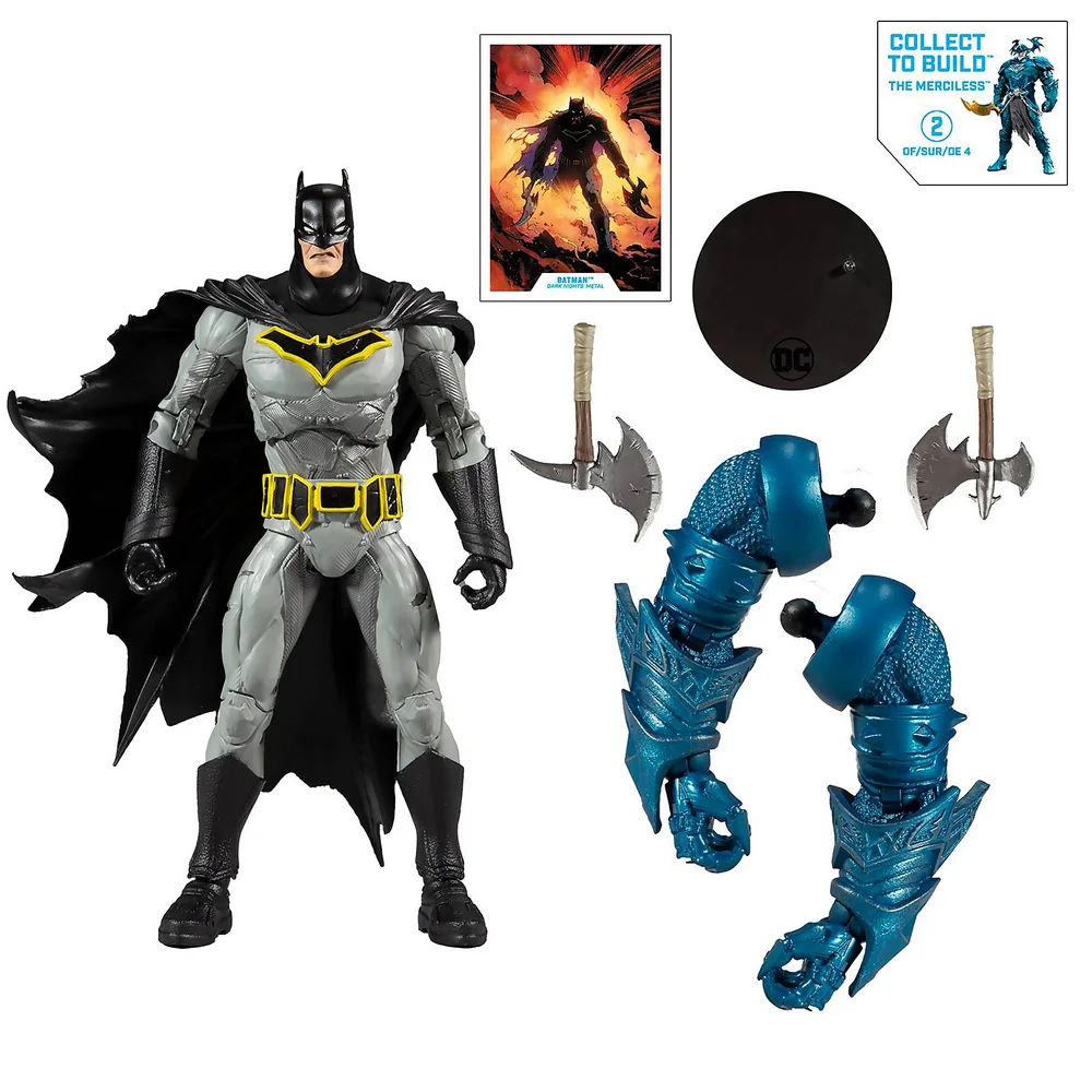 McFarlane DC Multiverse Build-A 18 cm Actiefiguur - Wv2 - Batman Actiefiguur Afbeelding 1