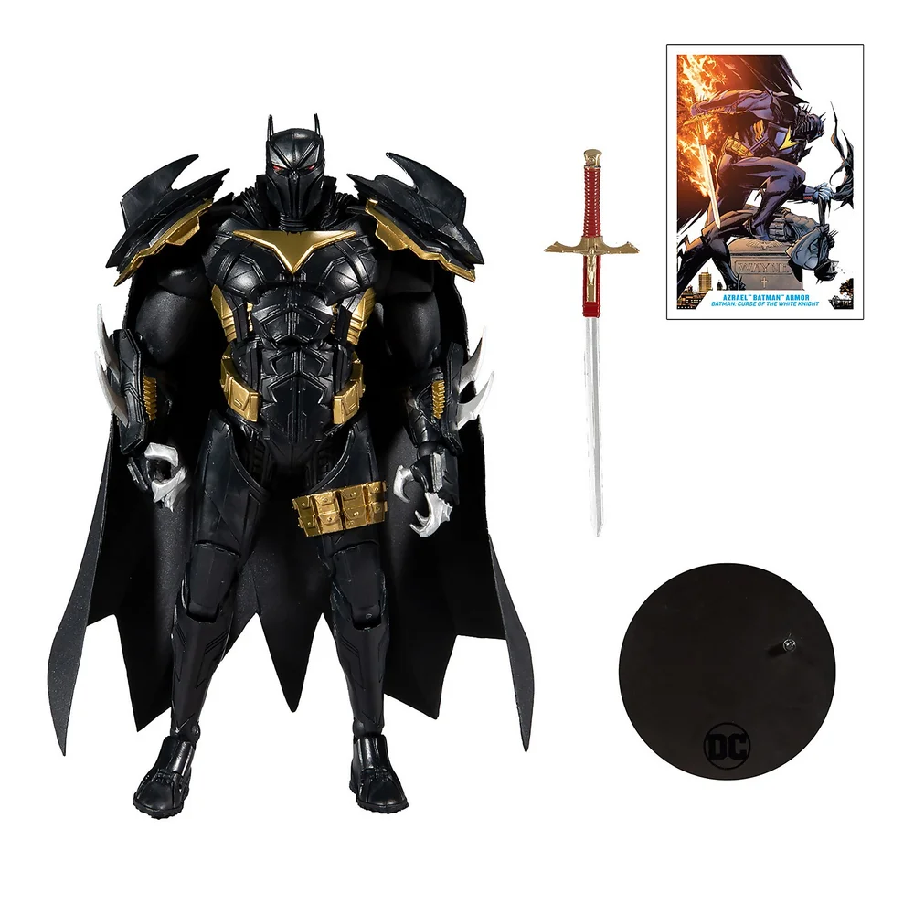 McFarlane DC Multiverse 18 cm Actie Figuren - Wv3 - Witte Ridder - Azbat Actiefiguur Afbeelding 1