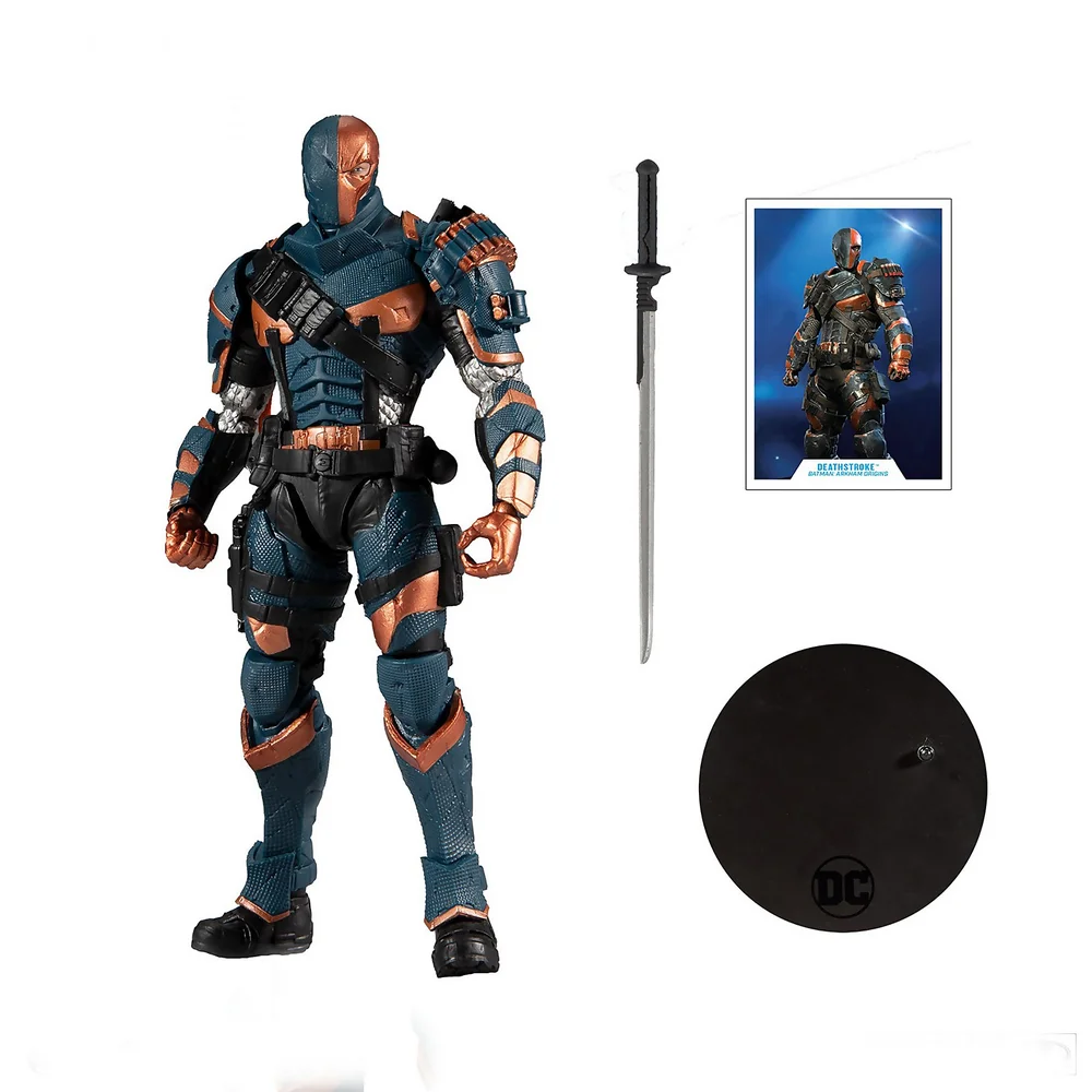 McFarlane DC Gaming 18 cm Actie Figuren - Wv2 - Arkham Origins Deathstroke Actiefiguur Afbeelding 1