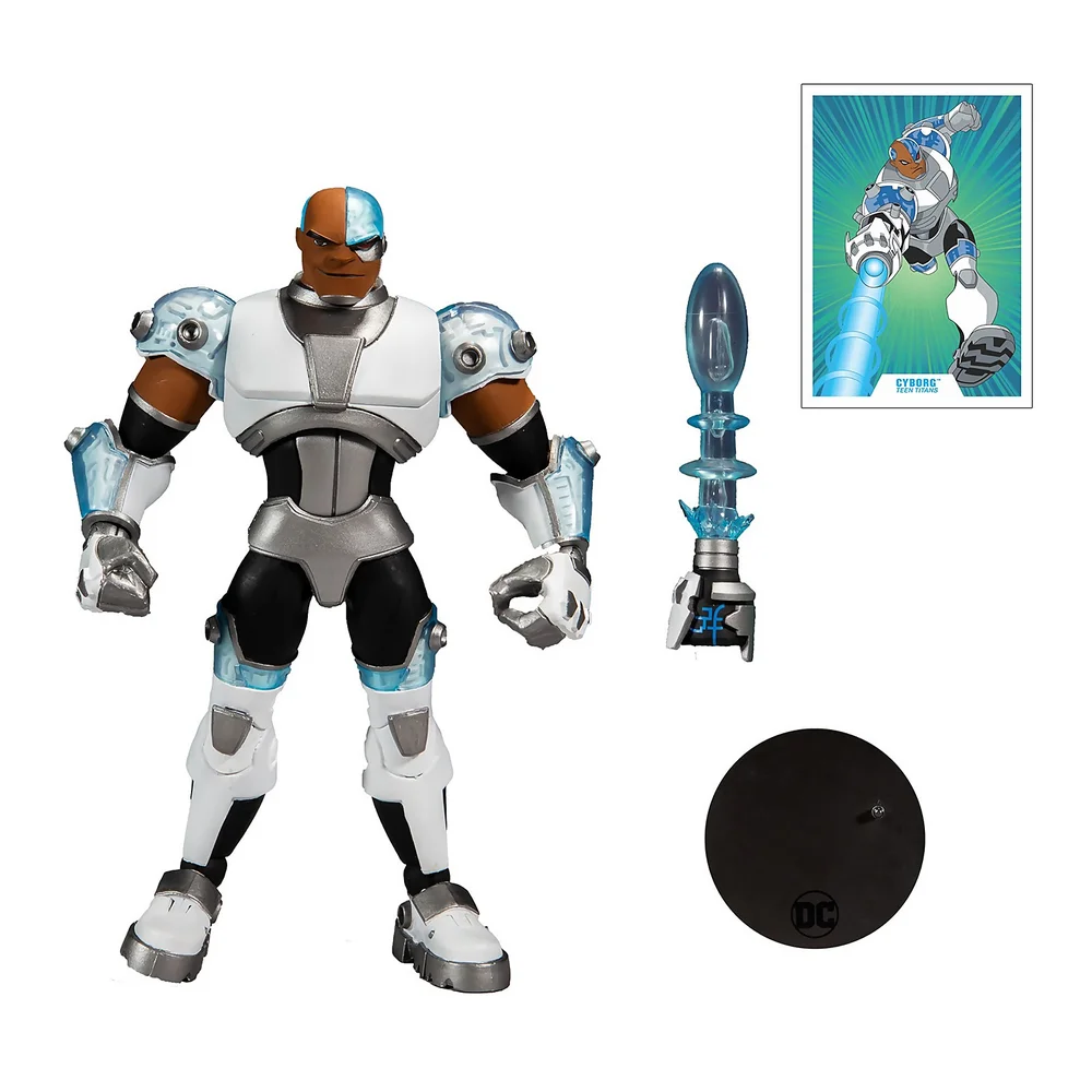 McFarlane DC Multiverse Geanimeerde 18 cm Actie Figuren - Wv2 - Geanimeerde Cyborg Actiefiguur Afbeelding 1
