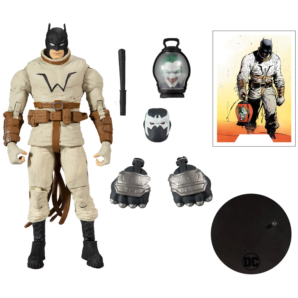 McFarlane DC Build-A 18 cm Figuren Wv3 - Laatste Ridder op Aarde - Bruce Wayne Actiefiguur Afbeelding 1