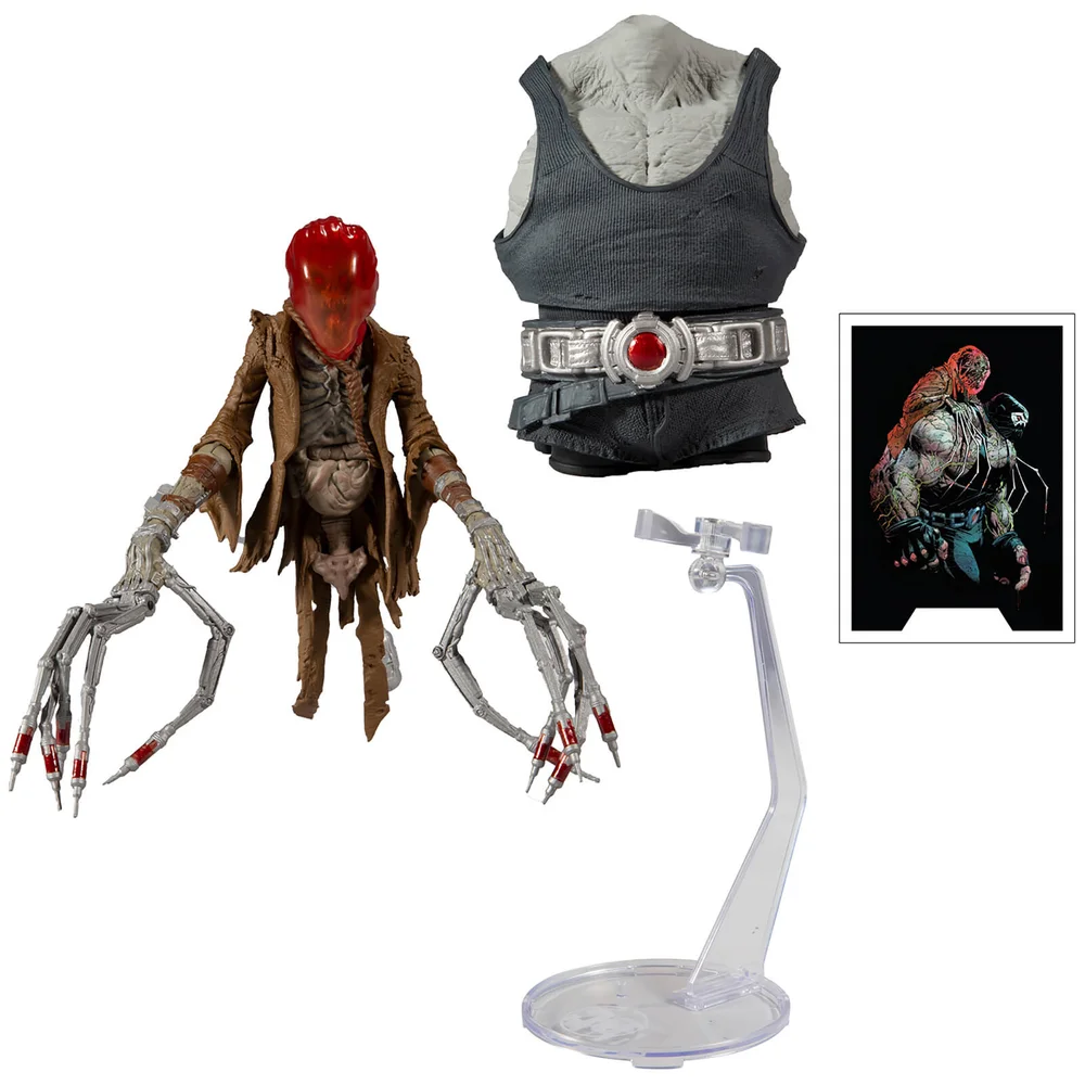 McFarlane DC Build-A 18 cm Figuren Wv3 - Last Knight On Earth - Scarecrow Actiefiguur Afbeelding 1