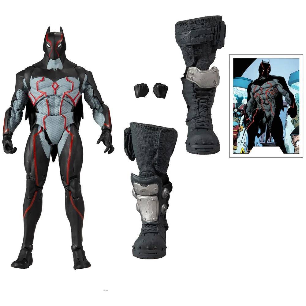 McFarlane DC Build-A 18 cm Figuren Wv3 - Laatste Ridder op Aarde - Omega Actiefiguur Afbeelding 1