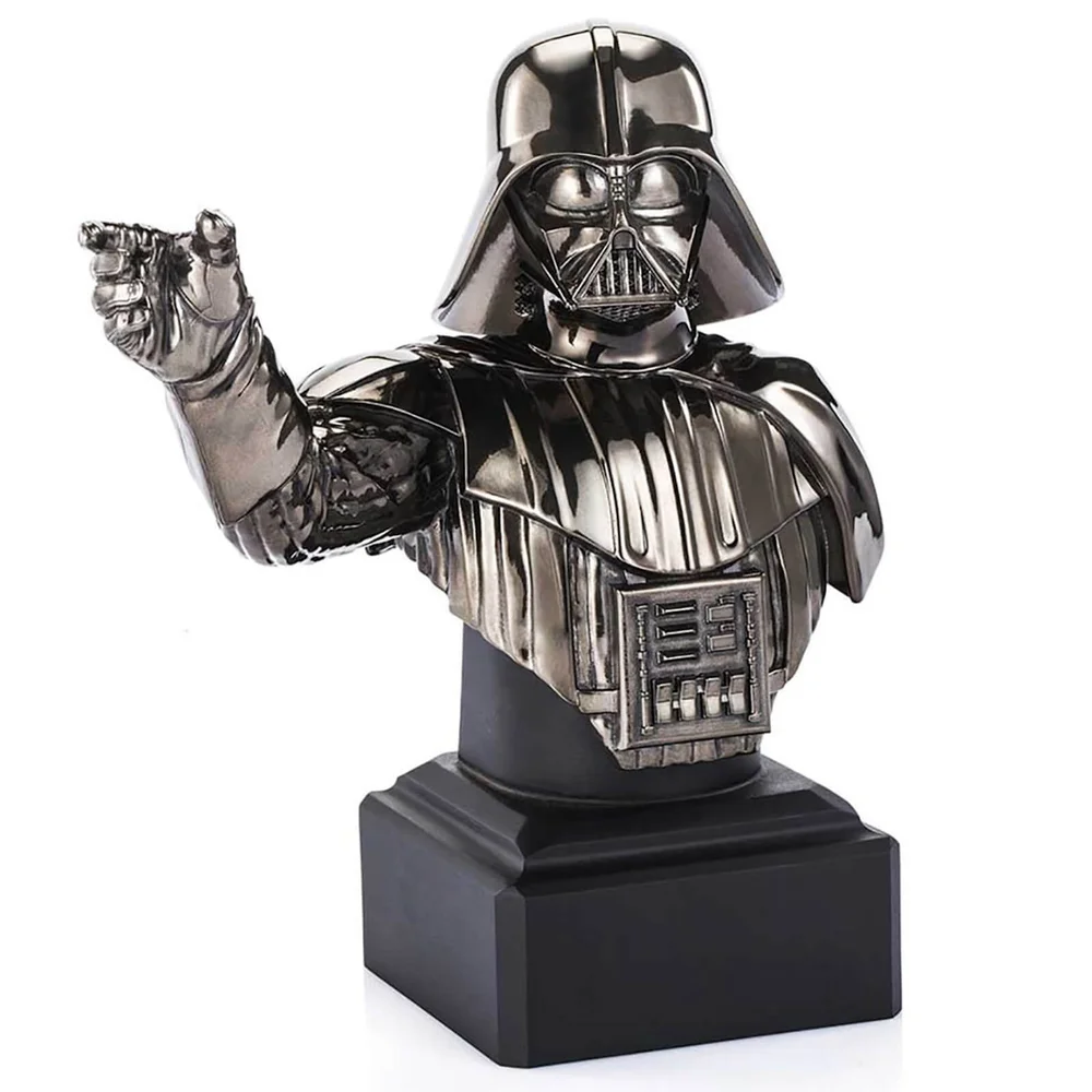 Royal Selangor Star Wars Limited Edition Black Darth Vader Bust Afbeelding 1