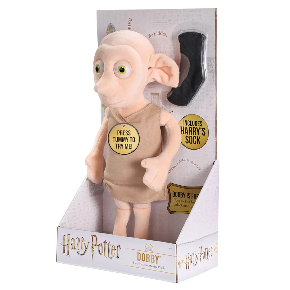 Noble Collection Harry Potter Dobby Interactieve Pluche Afbeelding 1