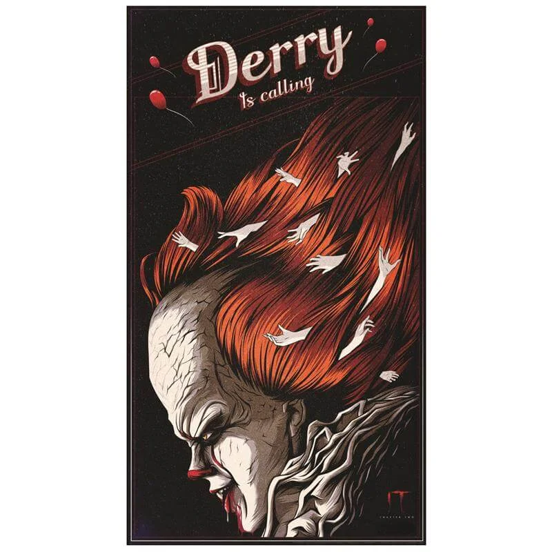 Zavvi Gallery Warner Bros IT Chapter 2 Giclee Print By Jaren Hemphill Afbeelding 1