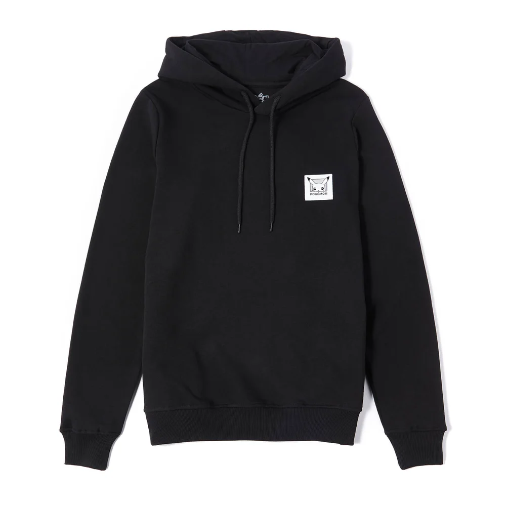 Pokémon Pikachu Patch Hoodie - Zwart - S Afbeelding 1