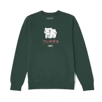 Pokémon Bulbasaur Evolution Evolution Sweatshirt - Forest Groen