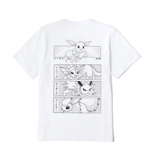 Pokémon Eeveelution Men's T-Shirt - Wit