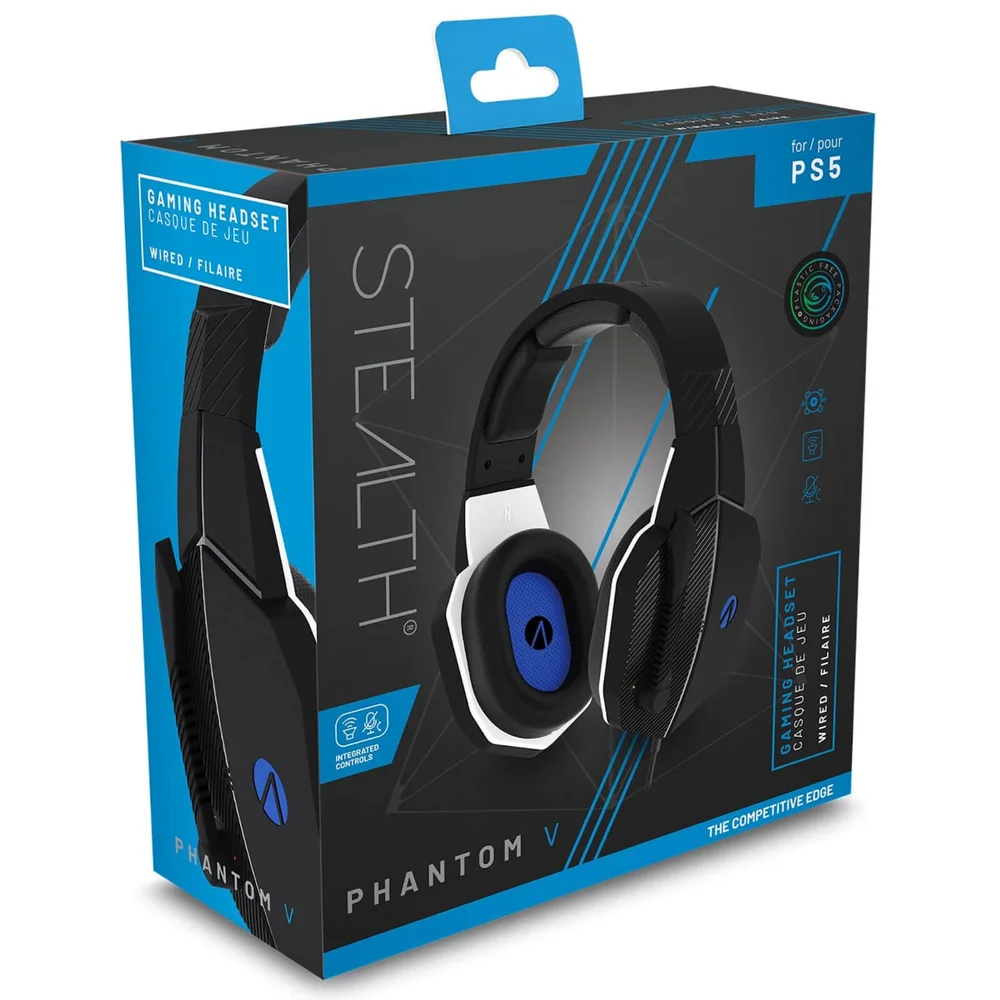 PS5 Stereo Gaming Headset - Phantom V Afbeelding 1