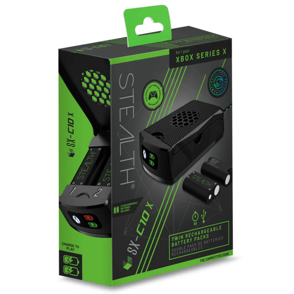 Series X Twin Rechargeable Battery Packs Afbeelding 1