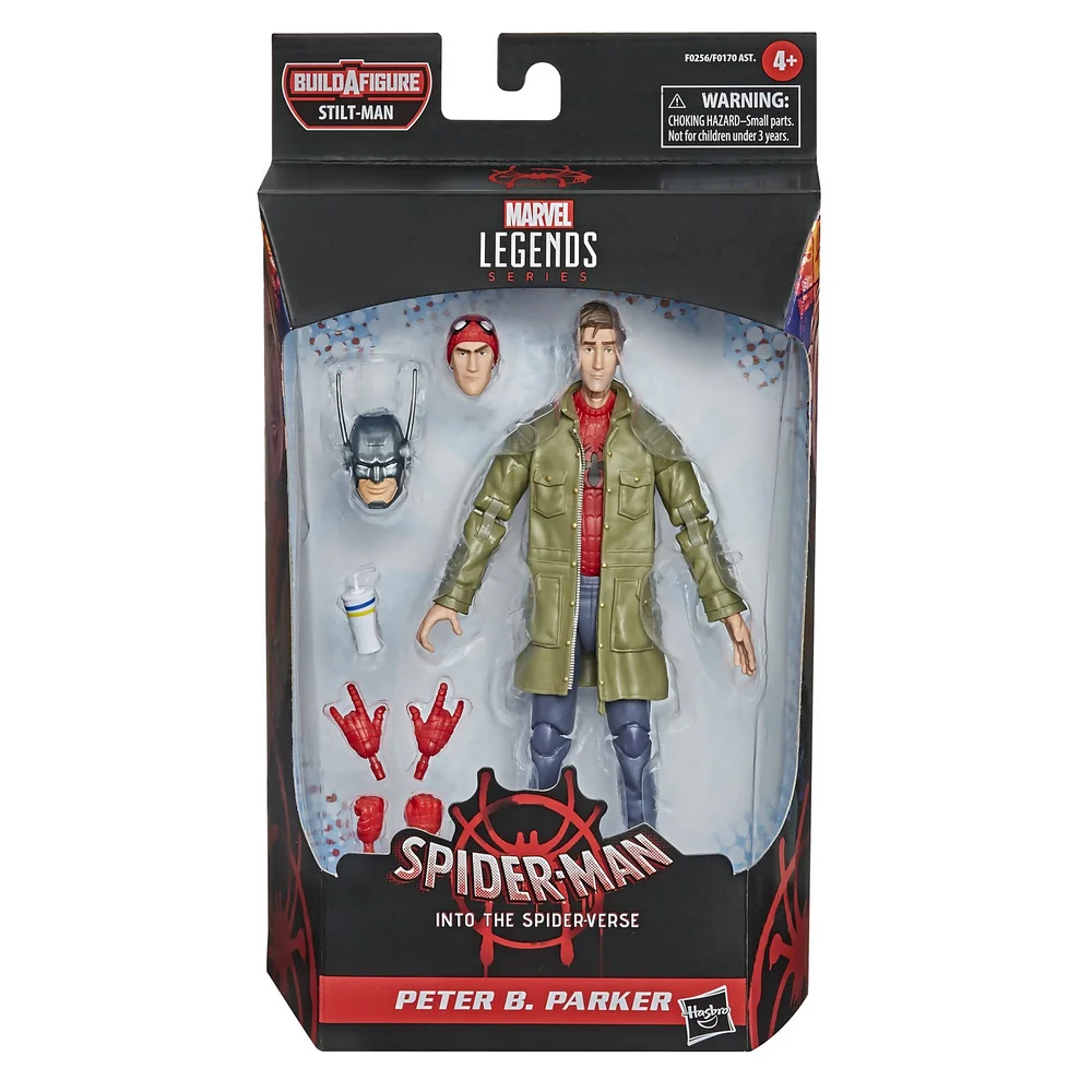Hasbro Marvel Legends Series Spider-Man: Into the Spider-Verse Peter B. Parker Afbeelding 1