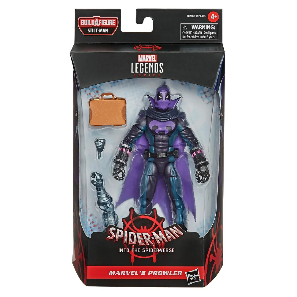 Hasbro Marvel Legends Series Spider-Man: Into Spider-Verse Marvel's Prowler Afbeelding 1