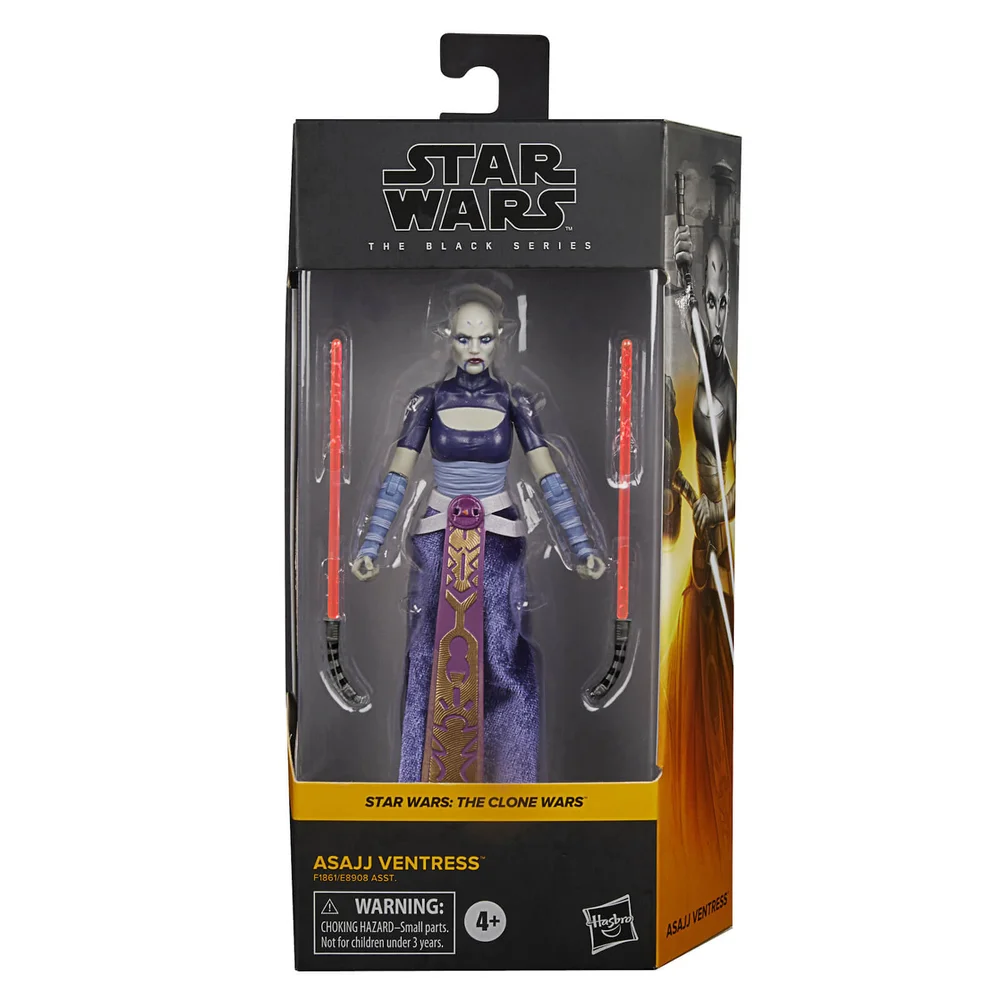 Hasbro Star Wars The Black Series Asajj Ventress Actiefiguur Afbeelding 1