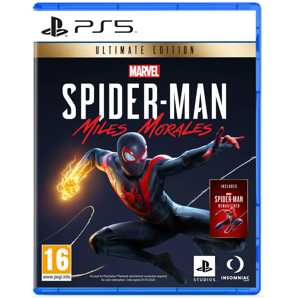 Marvel Spider-Man Miles Morales Ultimate Edition- PlayStation 5 Afbeelding 1