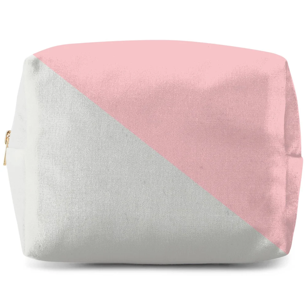 Split Pink Make Up Bag Afbeelding 1
