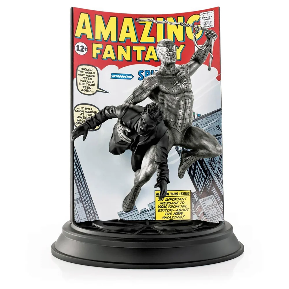 Royal Selangor Marvel Spider-Man Amazing Fantasy #15 Limited Edition Beeldje (800 wereldwijd) Afbeelding 1