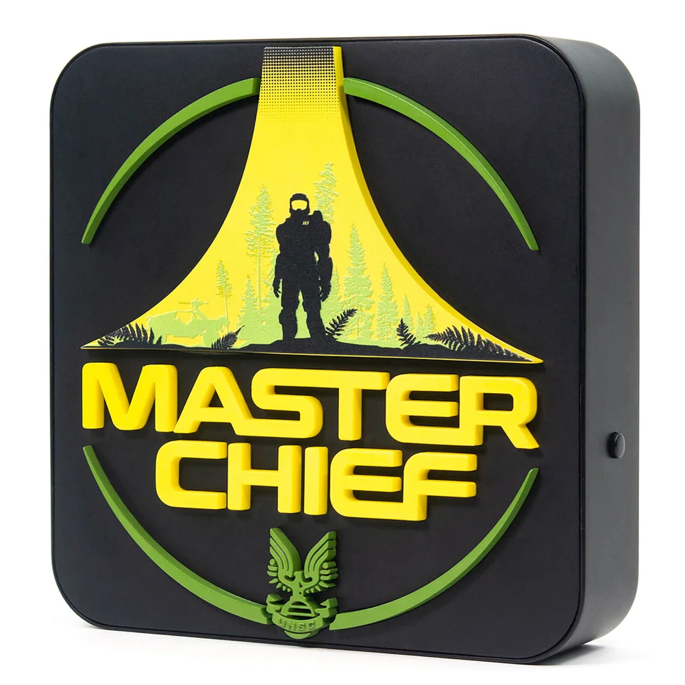Halo Infinite Master Chief Bureau/Wandlamp Afbeelding 1