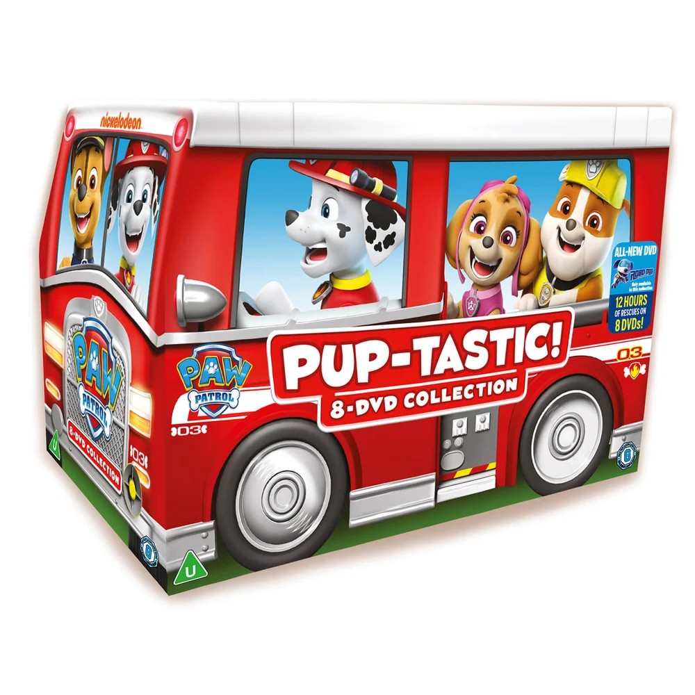 Paw Patrol Pup-Tastic 8-DVD Collectie Afbeelding 1