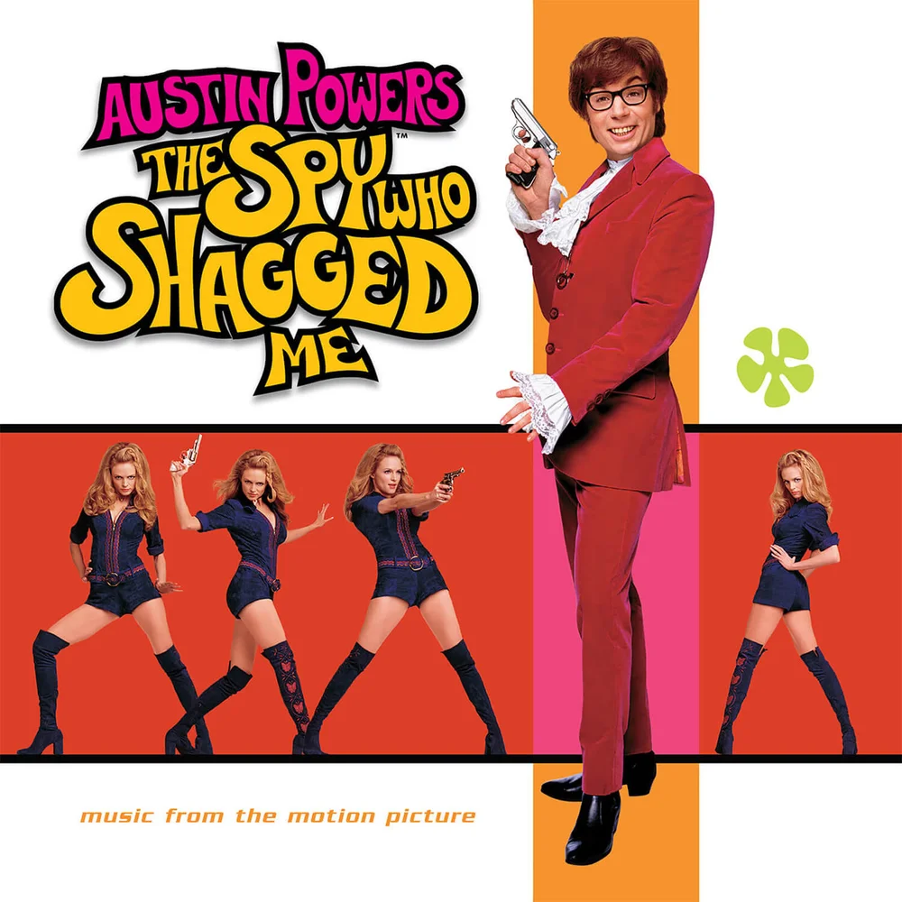 Austin Powers - The Spy Who Shagged Me - Original Soundtrack (Transparent Tan Vinyl) (RSD 2020) LP Afbeelding 1