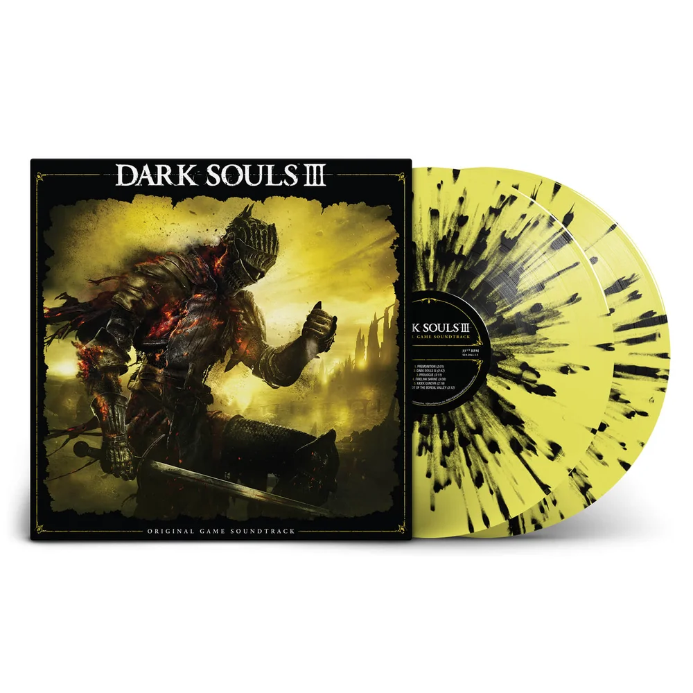 Dark Souls III: Original Game Soundtrack Zavvi Exclusive Colour Vinyl 2LP Afbeelding 1