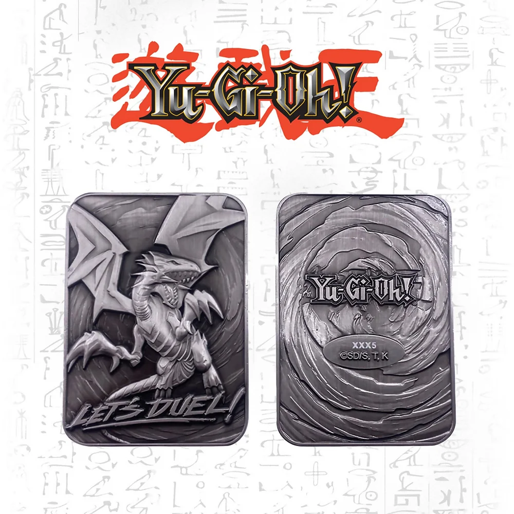 Yu-GI-Oh! Limited Edition Blue Eyes White Dragon Metalen Kaart Afbeelding 1