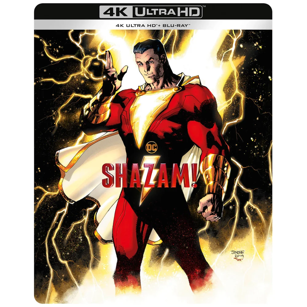Shazam - Zavvi Exclusief 4K Ultra HD Steelbook (Inclusief Blu-ray) Afbeelding 1
