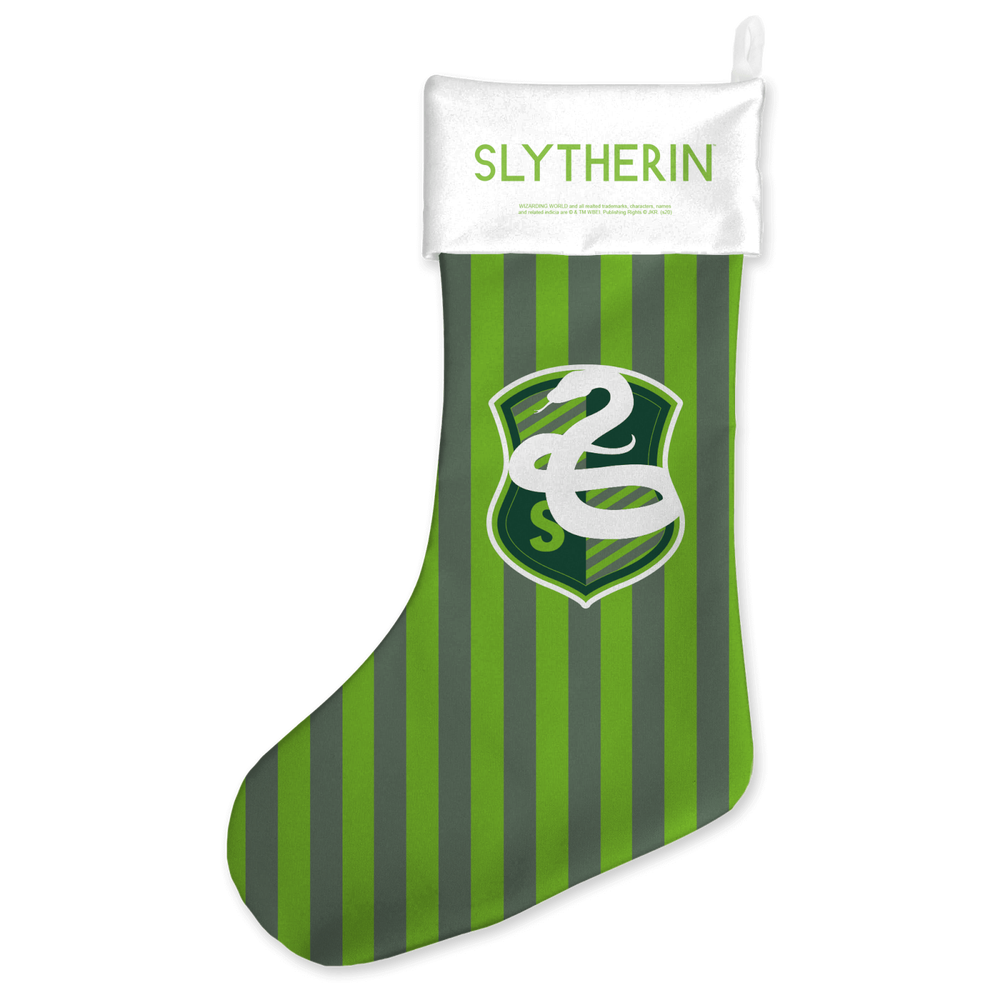 Slytherin House Christmas Stocking Afbeelding 1