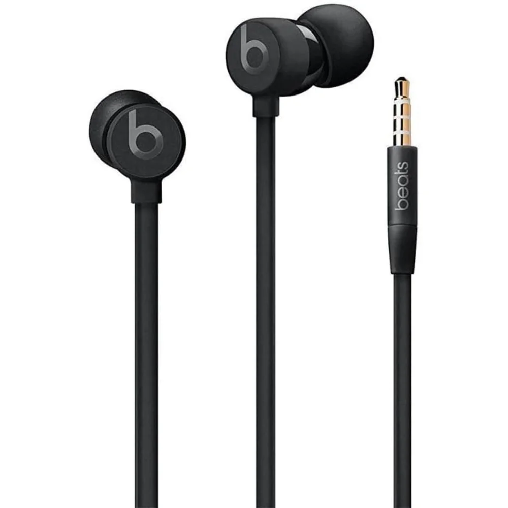 Beats urBeats3 Earphones with 3.5mm Plug - Black Afbeelding 1