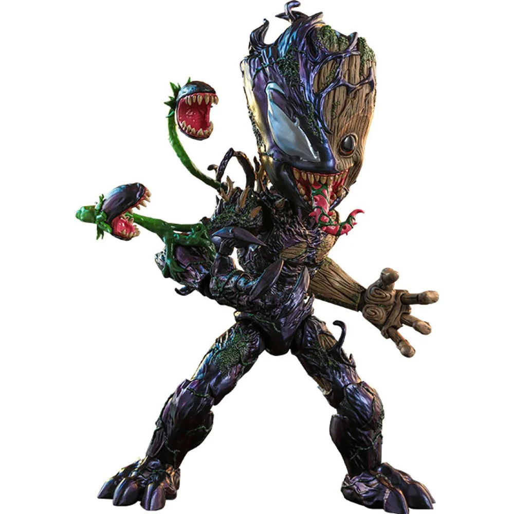 Hot Toys Marvel's Spider-Man: Maximum Venom Artist Collection Action Figure 1/6 Venomized Groot 25 cm Afbeelding 1