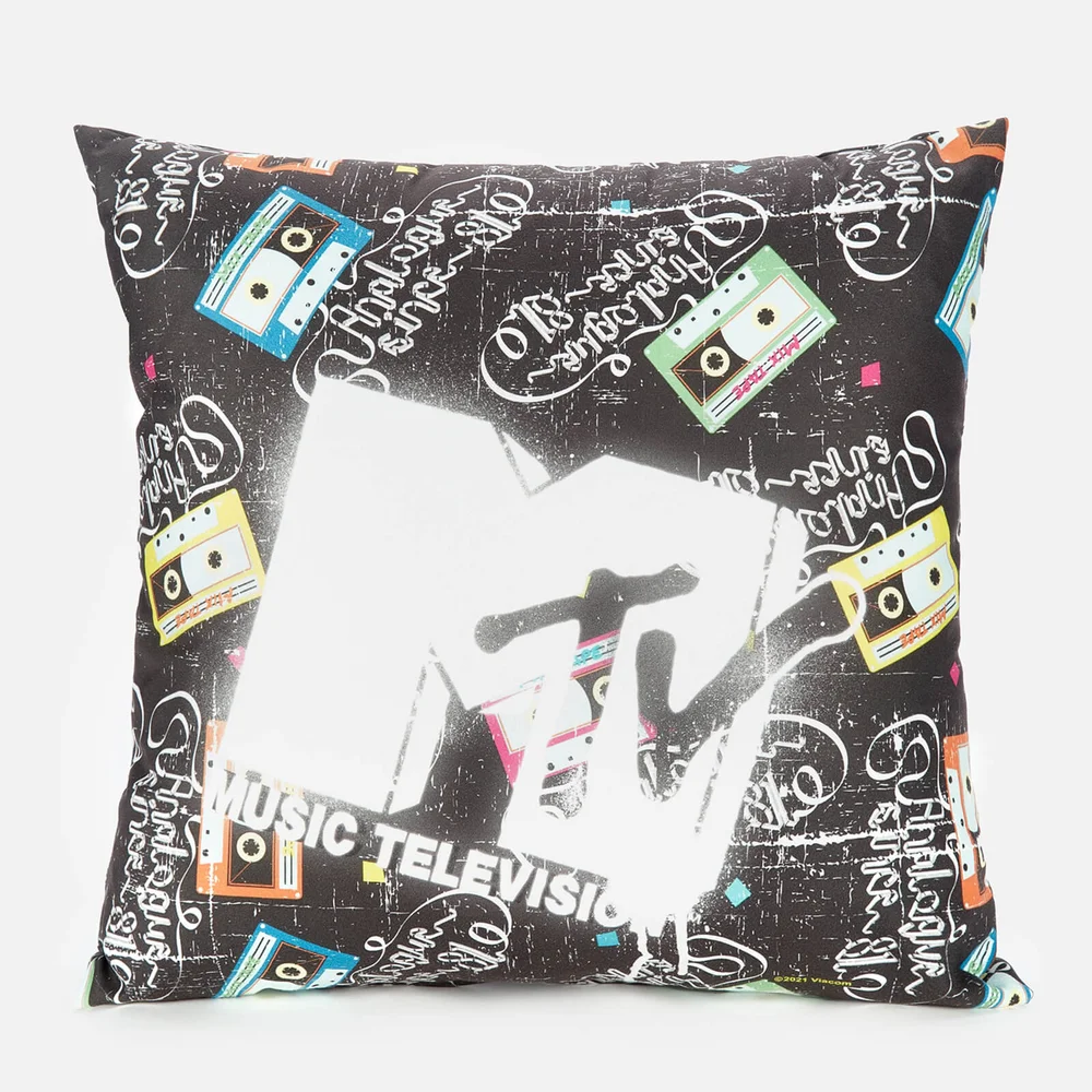 MTV Vierkant Kussen - 50x50cm - Soft Touch Afbeelding 1