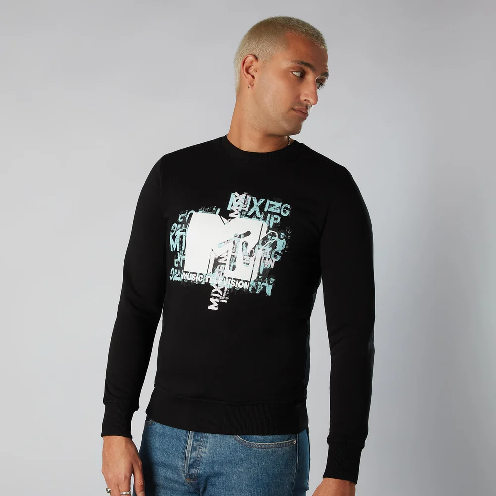 MTV MTV Sweatshirt Sweatshirt - Zwart - S Afbeelding 1
