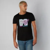 MTV Men's T-Shirt - Zwart - undefined undefined