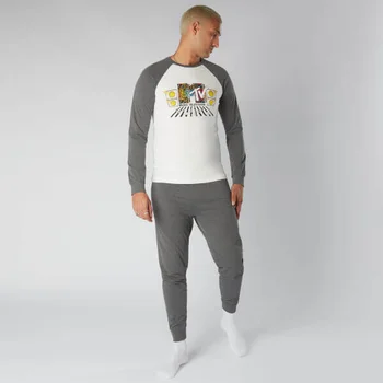 MTV Men's Pyjama Set - Grijs