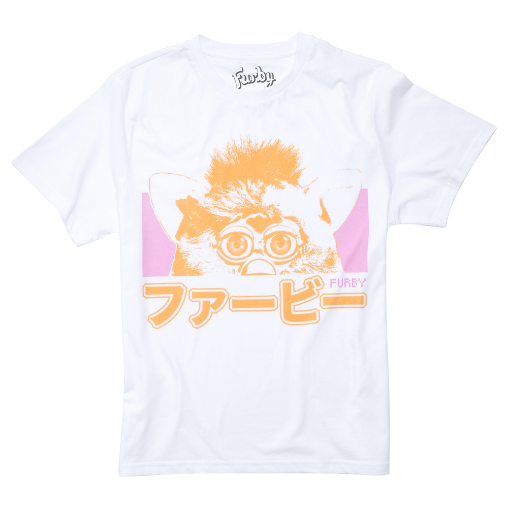 Furby PeekaBoo I See You Unisex T-Shirt - White - S Afbeelding 1