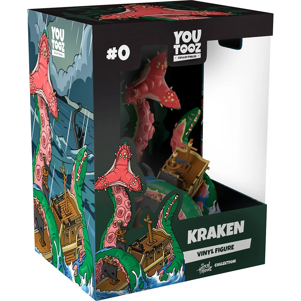 Youtooz Sea of Thieves 5" Vinyl Collectible Figure - Kraken Afbeelding 1