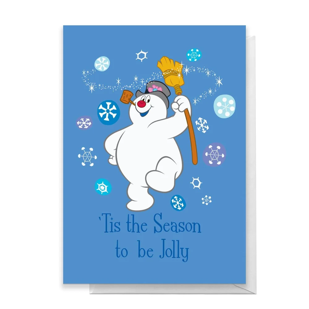 Tis The Season To Be Jolly Greetings Card - Standard Card Afbeelding 1