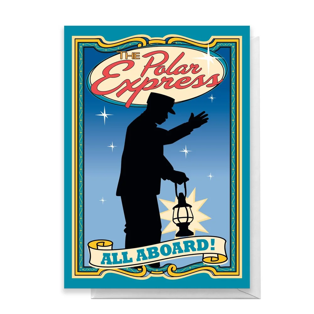 The Polar Express Greetings Card - Standard Card Afbeelding 1