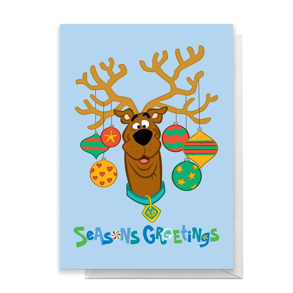 Scooby Doo Seasons Greetings Greetings Card - Standard Card Afbeelding 1