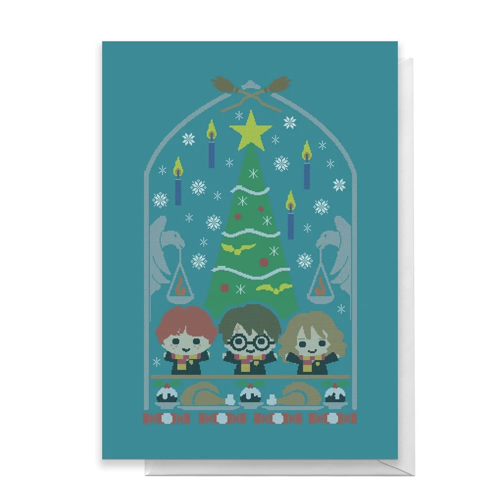 Harry Potter Trio Greetings Card - Standard Card Afbeelding 1